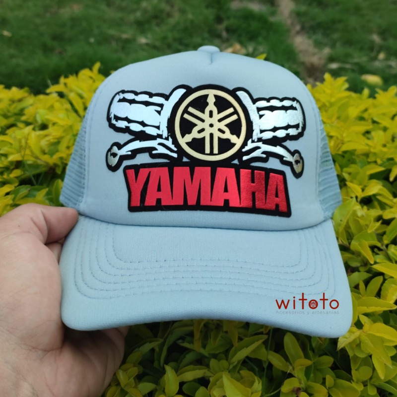 GORRA YAMAHA GRIS 2